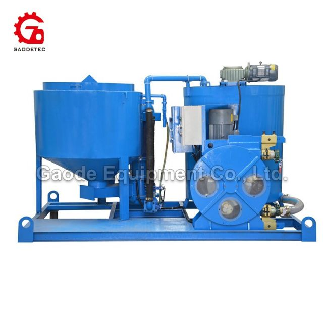 Gaodetec GGP800/1200/130H-E Big Output Cement Grout Mixer Pump for Sale
